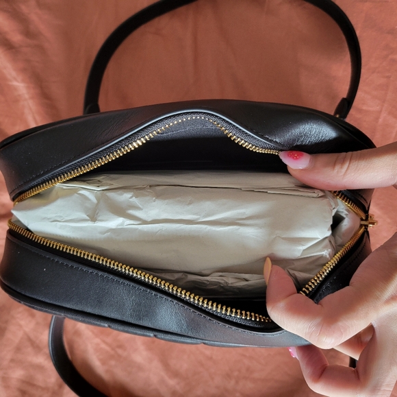 COACH Cammie Chain Shoulder Bag w/ Linear Quilting - Picture 8 of 11